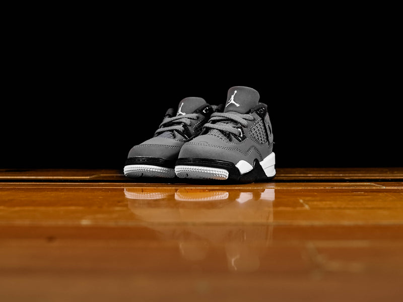 Kid's Air Jordan 4 Retro TD 'Cool Grey' | BQ7670-007 | Renarts