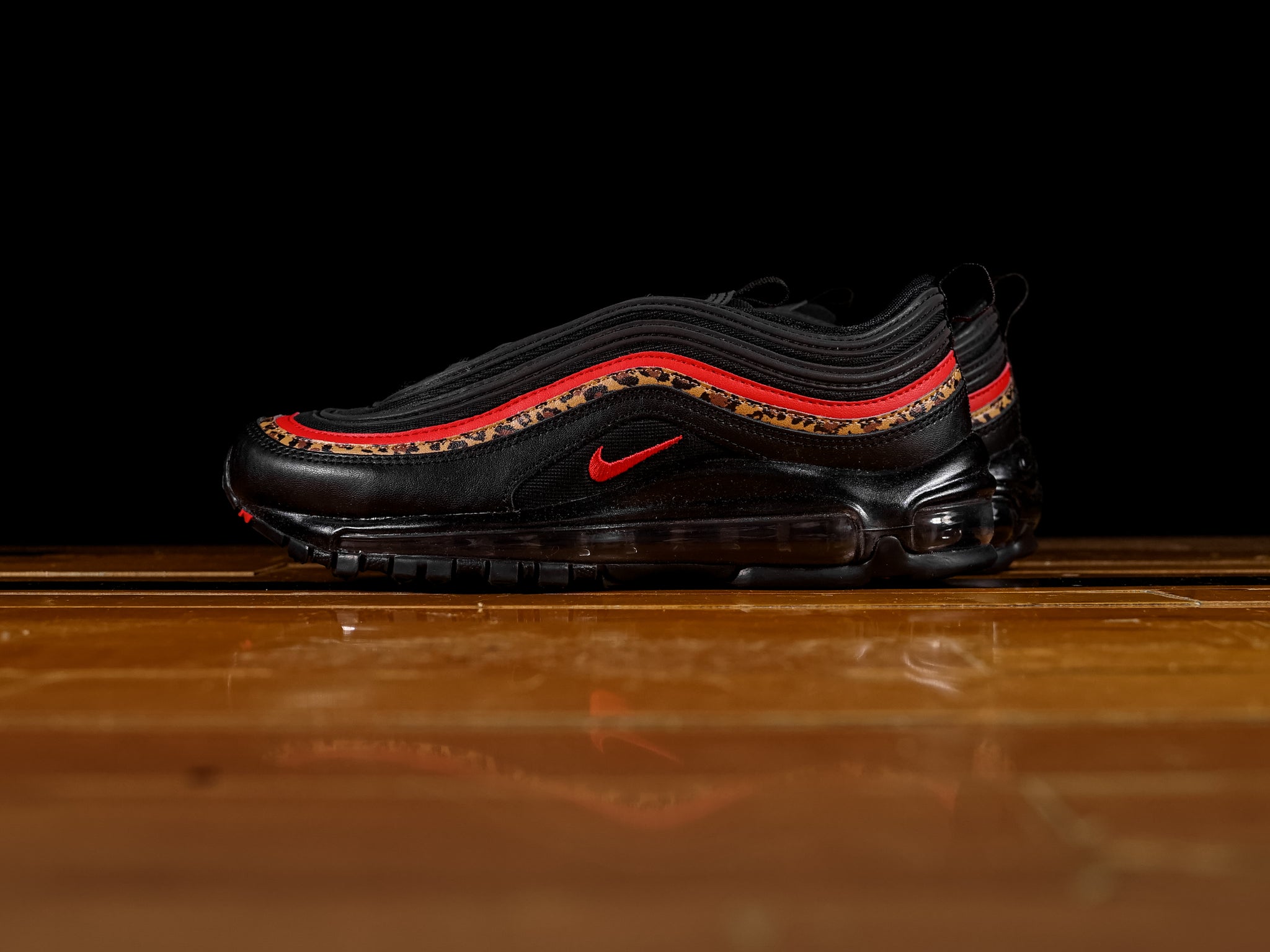 nike air max 97 womens red cheetah