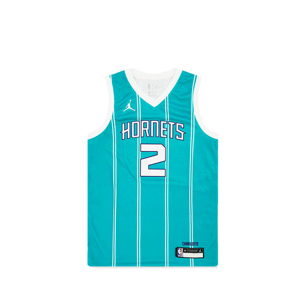 Nike Men's Charlotte Hornets Lamelo Ball Swingman Jersey