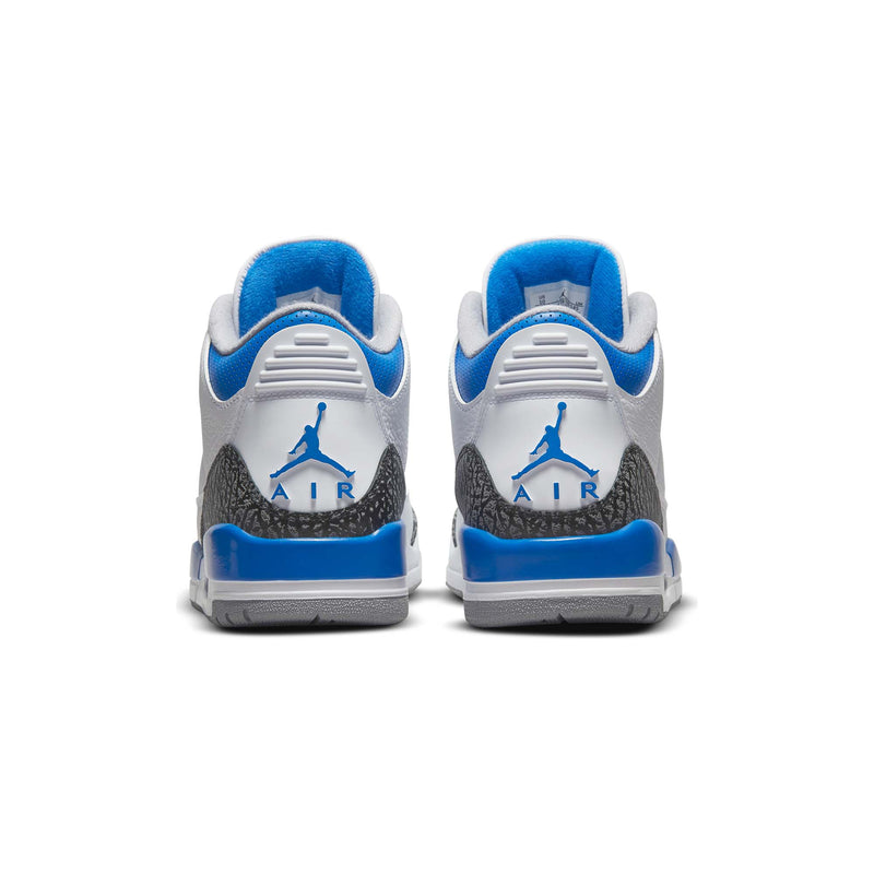 Air Jordan Mens 3 Retro Racer Blue Shoes Renarts