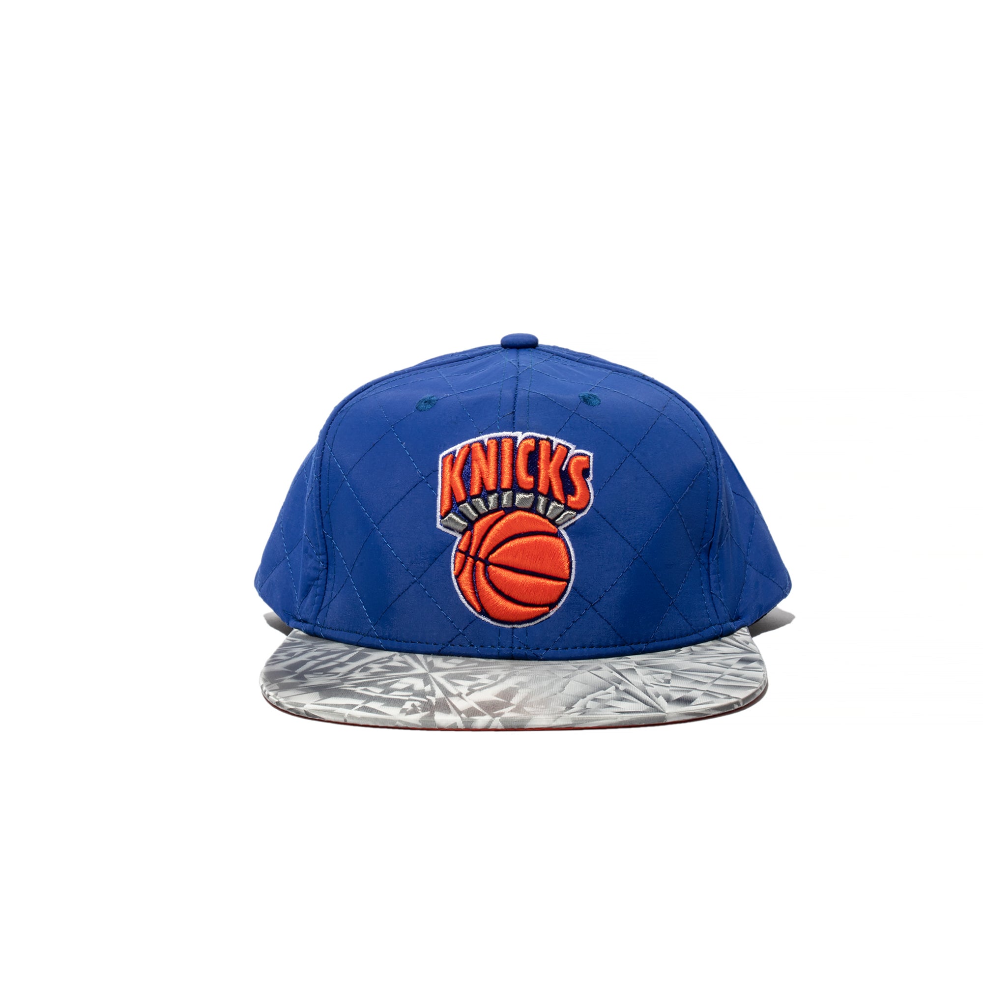 Mitchell & Ness Mlb New York Knicks Tm 2 Tone 2.0 Fitted Cap in Blue