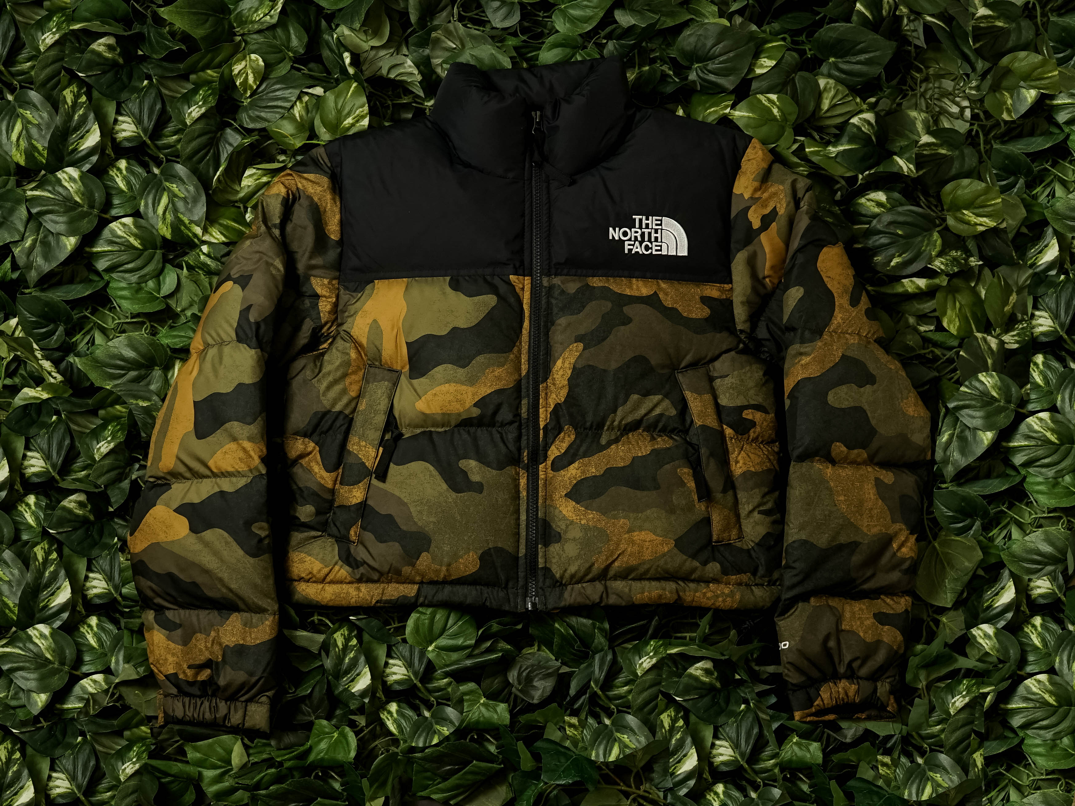 north face women's camo jacket