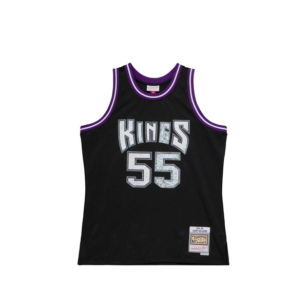 Mitchell & Ness Mens Magic Johnson 75th Anniversary Los Angeles Lakers Swingman Jersey M