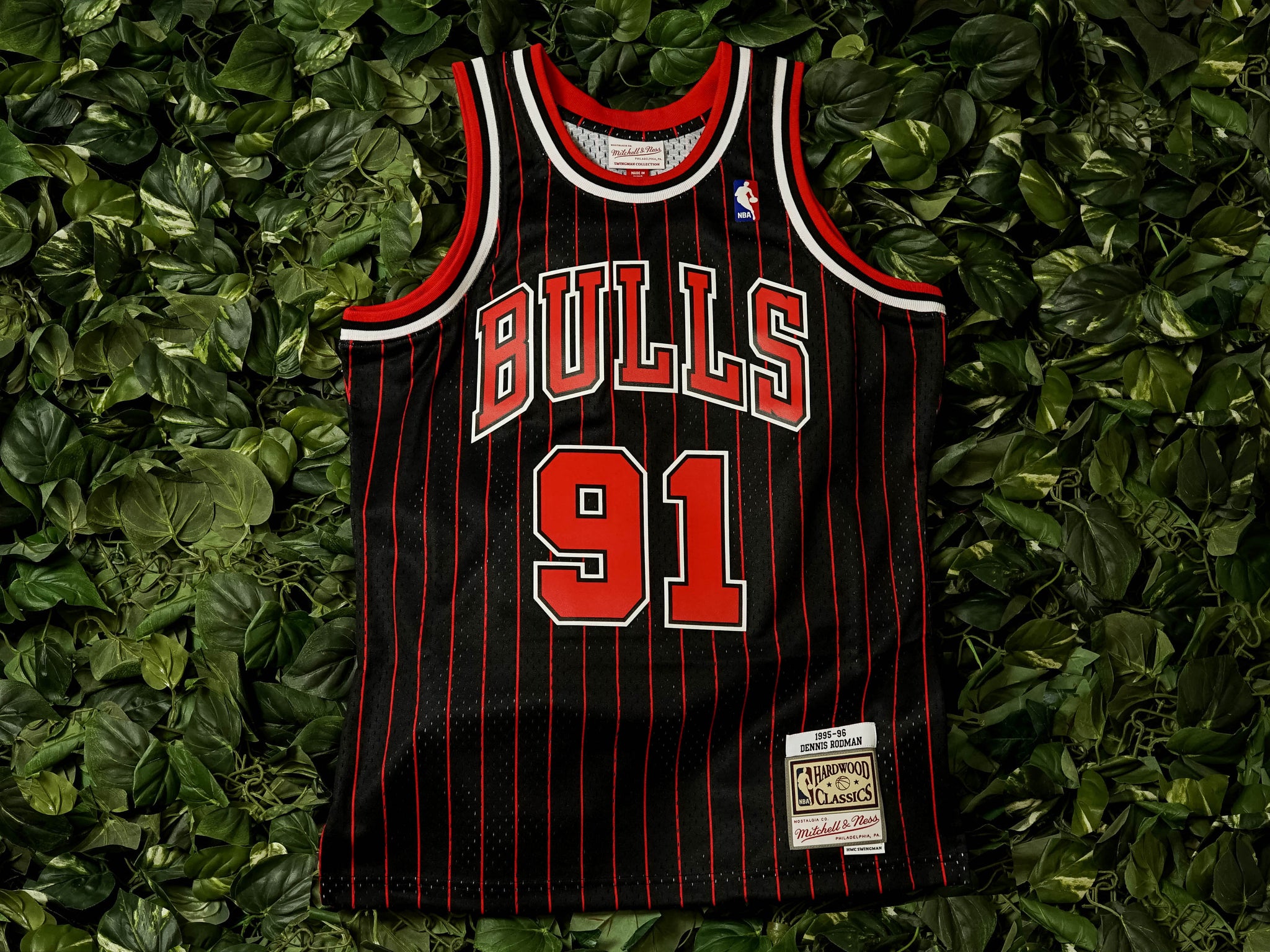 dennis rodman jersey mitchell and ness