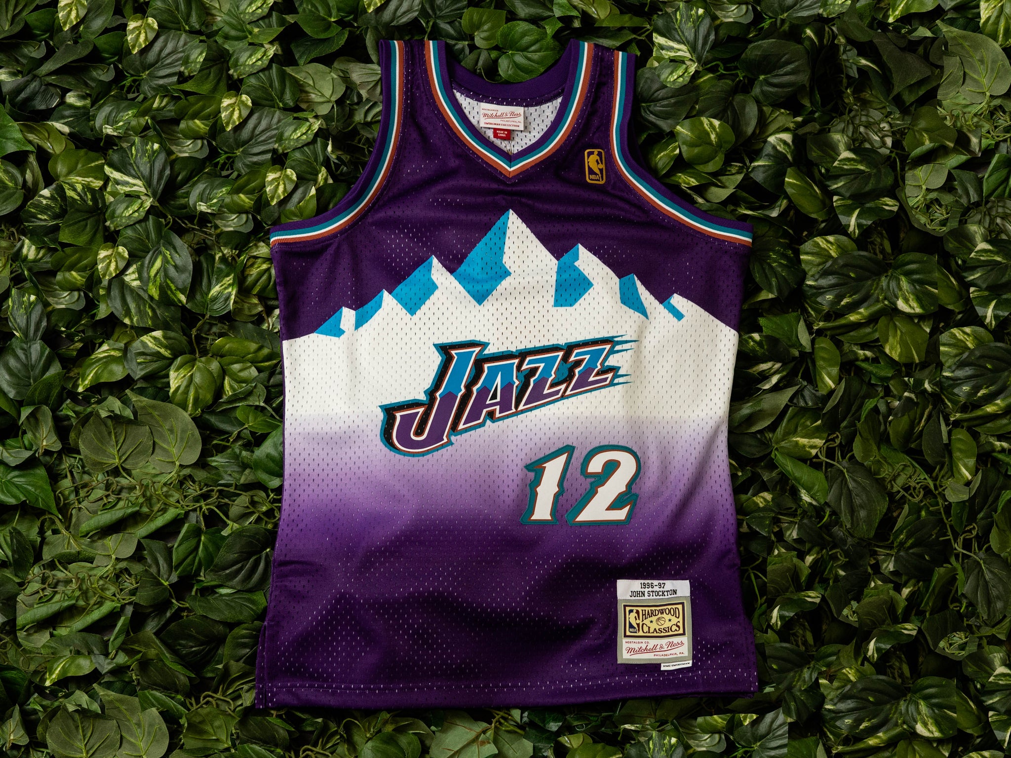 john stockton mitchell and ness jersey