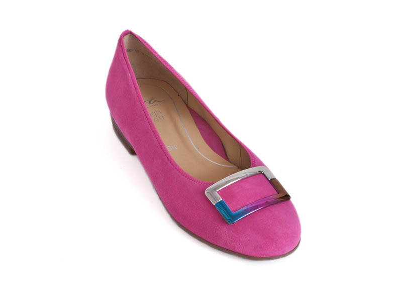 fuschia pink wide fit shoes