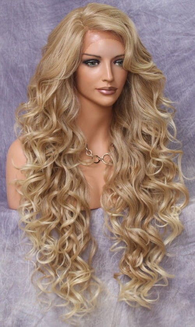 Blonde Wigs Lace Frontal Hair Honey Blonde Lace Front Wig Human