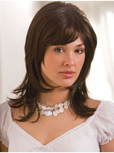 Mid Length Wigs Bridal Hairstyles For Shoulder Length Hair Roywigs