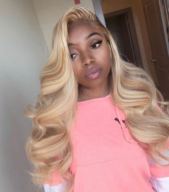 Blonde Wigs Lace Frontal Hair Medium Ash Blonde Hair Color Roywigs