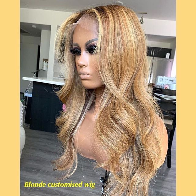 Blonde Wigs Lace Frontal Hair Sandy Blond Hair Roywigs