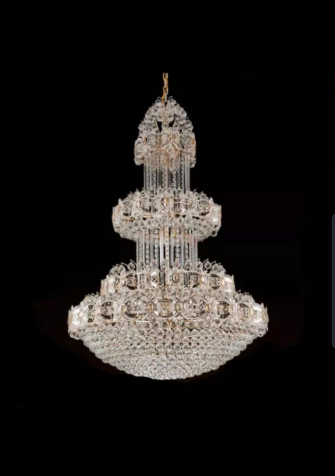 crystal chandelier night light