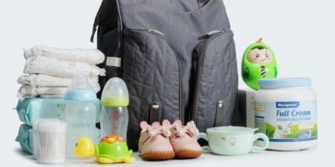 What to put in a baby toiletry bag?