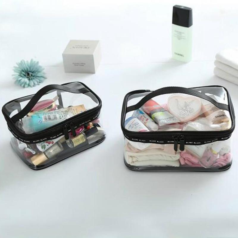 trousse de voyage transparente