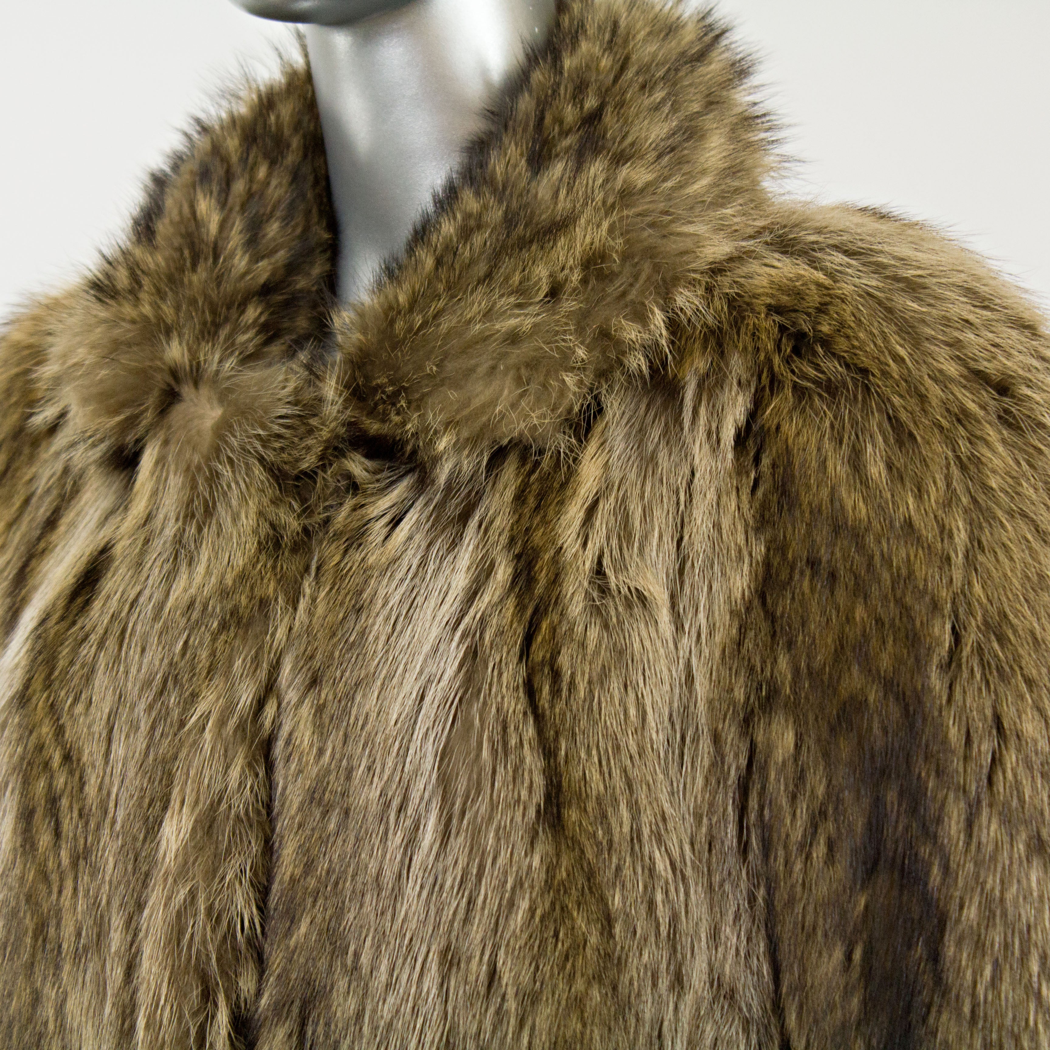 Raccoon Coat- Size S (Vintage Furs) | VintageFurs