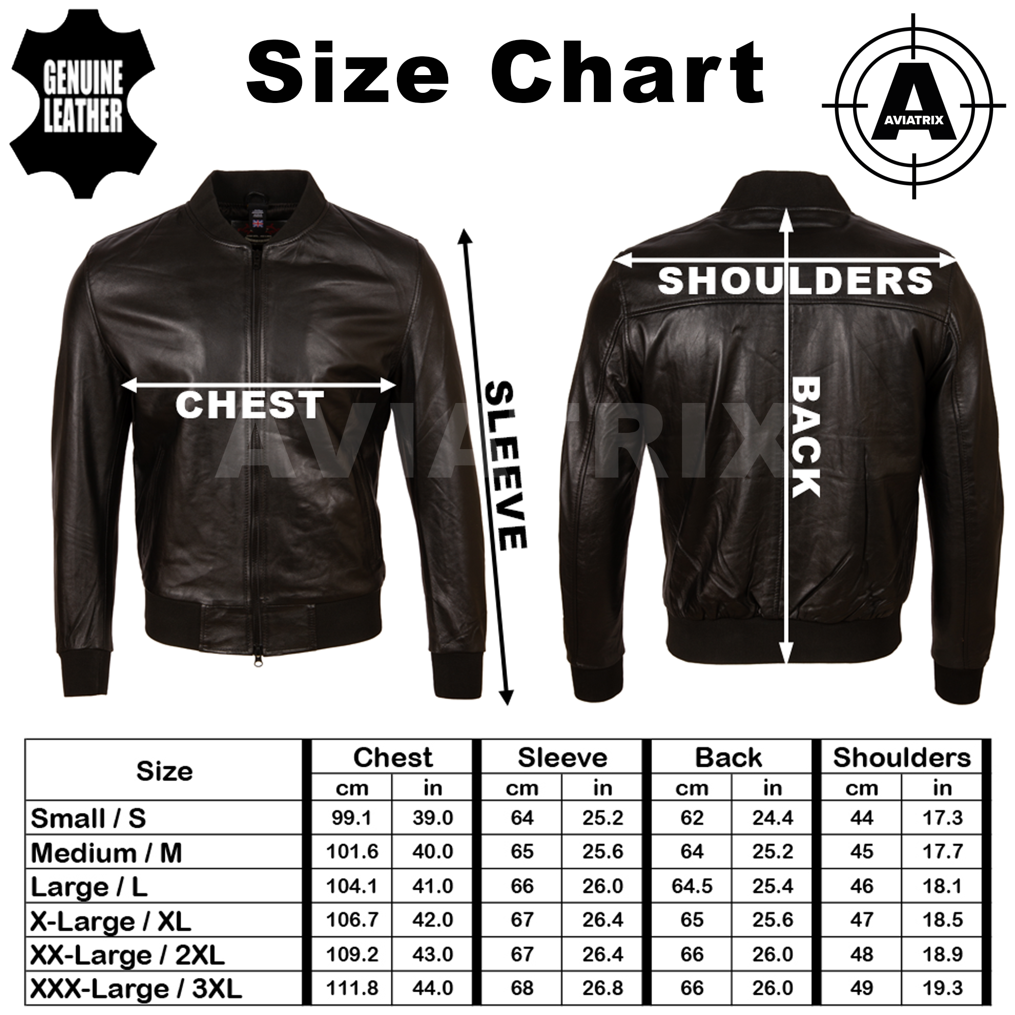 Aviatrix Men's Real Leather Fashion Bomber Jacket (D9J9)