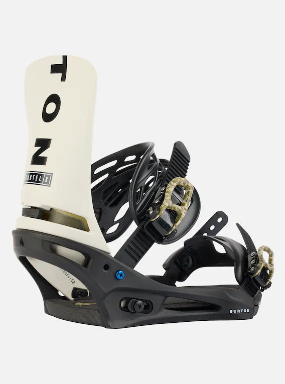 Burton Men's Cartel X Re:Flex Snowboard Bindings Cream/Graphic 2023 – First  Stop Board Barn