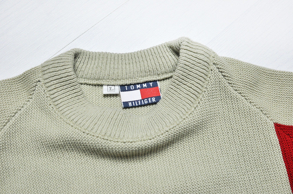 vintage tommy hilfiger knit sweater