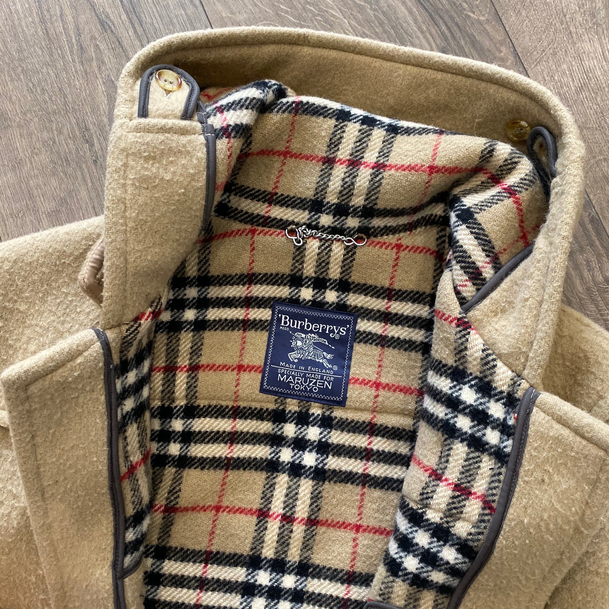 Vintage Burberry Nova Check Duffel Jacket – CMBK