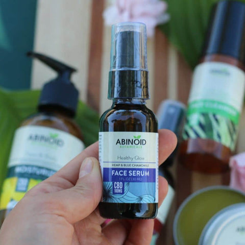 CBD Face Serum 1oz 100mg CBD | Abinoid Botanicals