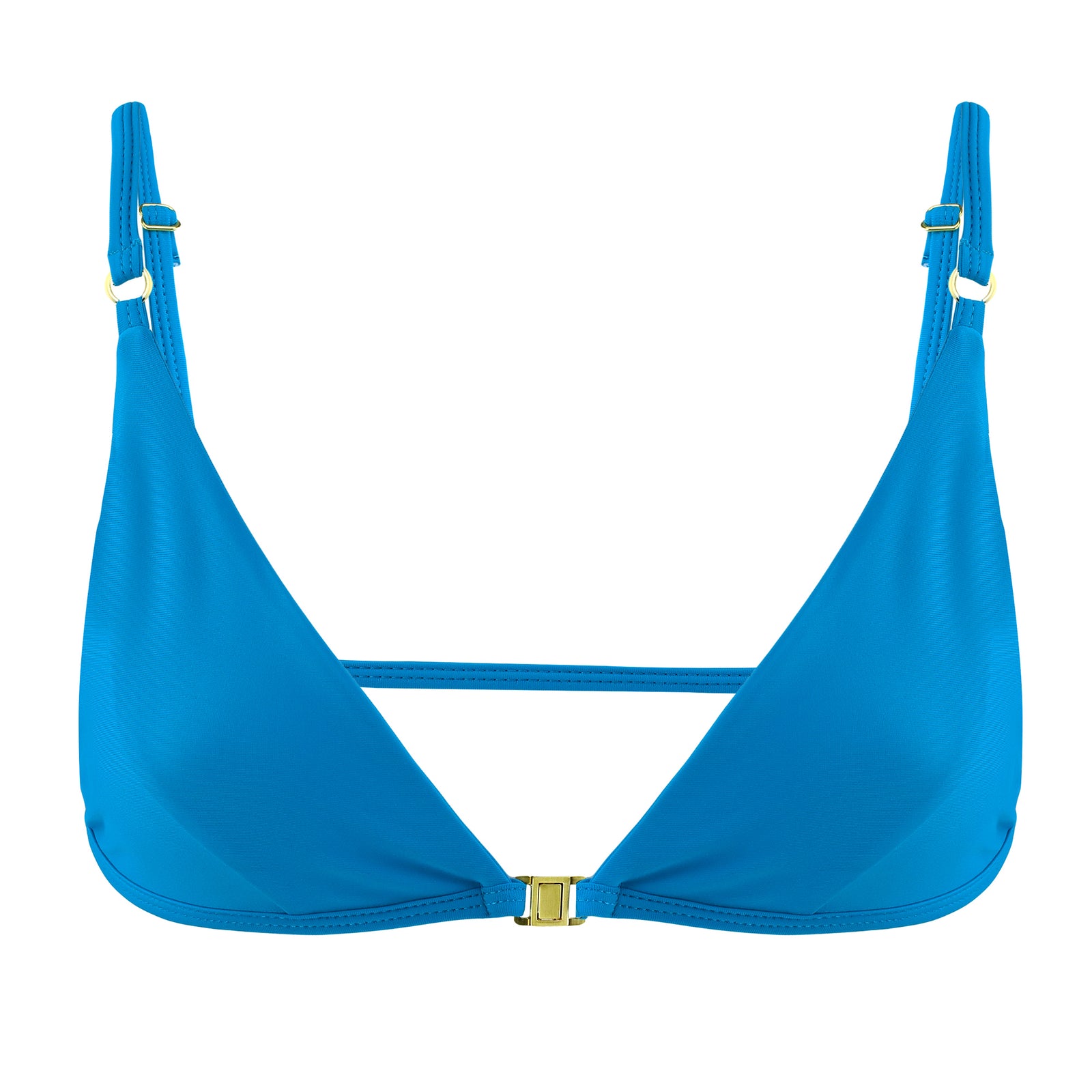 Luxe Longline Yoga Top (Blue Lido)