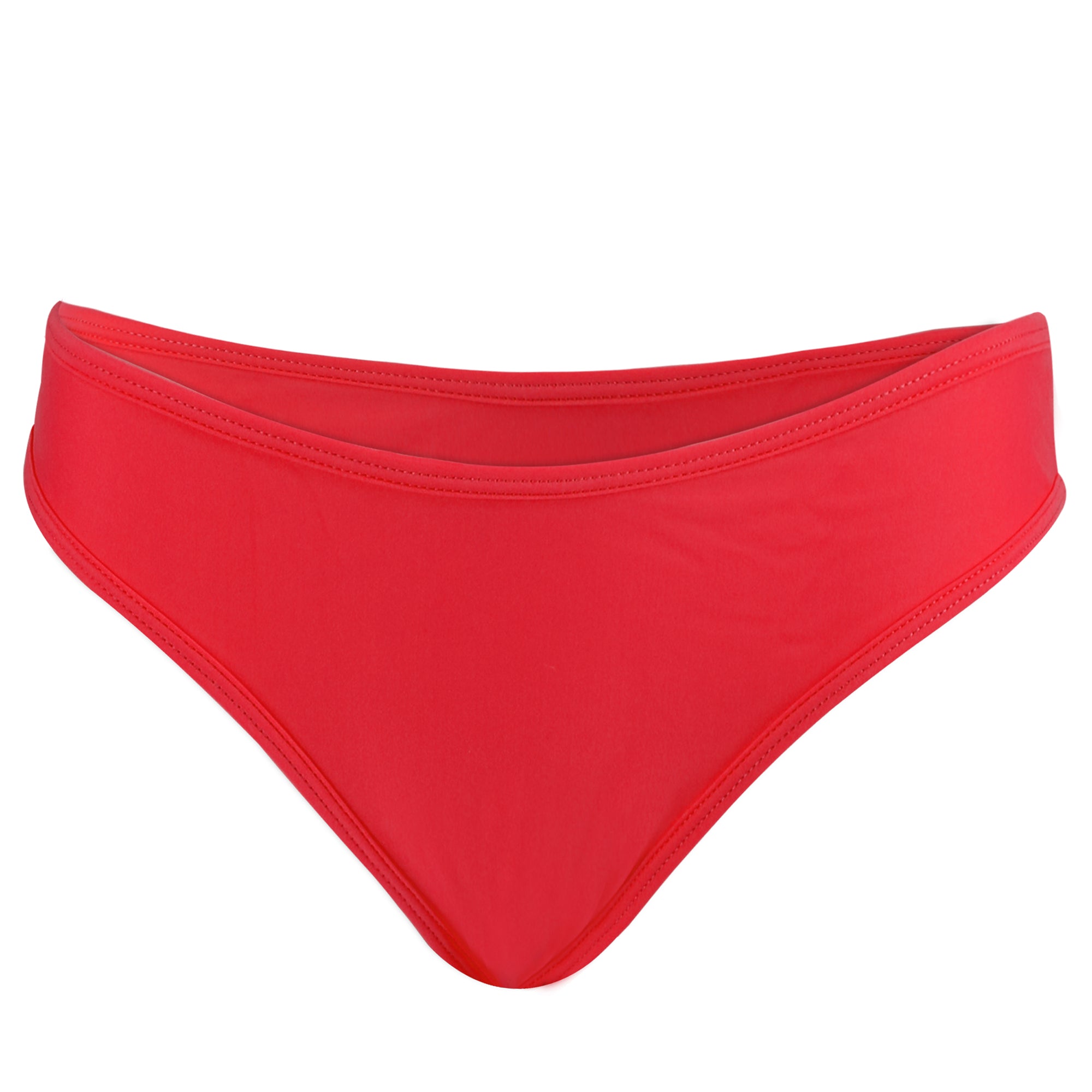 Coral Red Bikini Bottom – Avisa Swimwear Co California