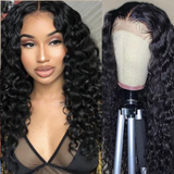 Kaja 4x4 Lace Closure Long Deep Wave Wig - Virgin Remy Human Hair Wigs for Black Women