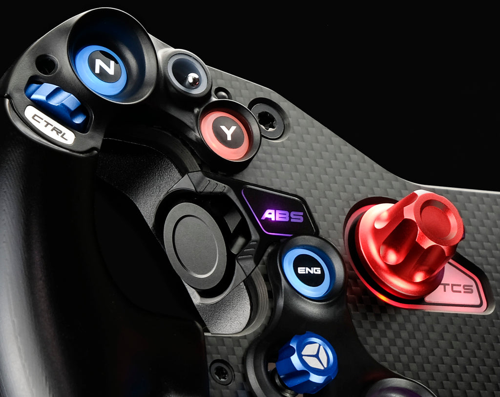 Cube Controls F Pro Sim Steering Wheels LED and buttons