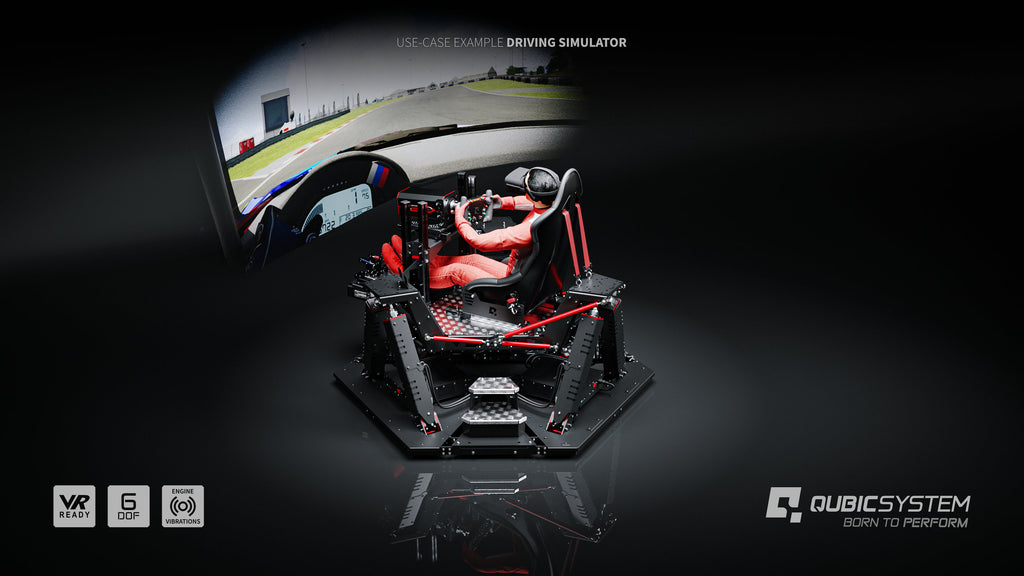 Qubic System QS-S25 VR 6 DOF Racing Simulator