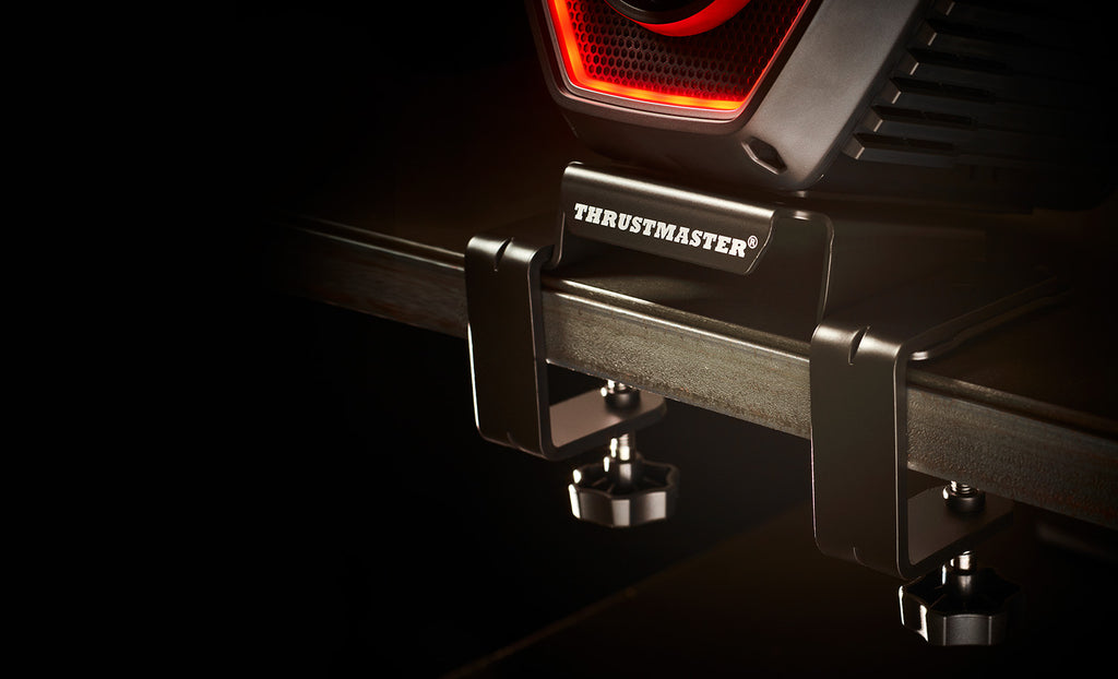 Thrustmaster T818 Direct Drive Wheel Ferrari SF1000 Simulator Bundle desk clamp mount
