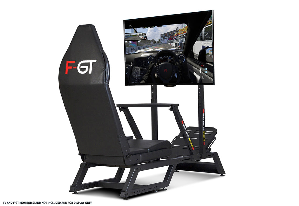 Next Level Racing F-GT Simulator Cockpit (Matt Black)