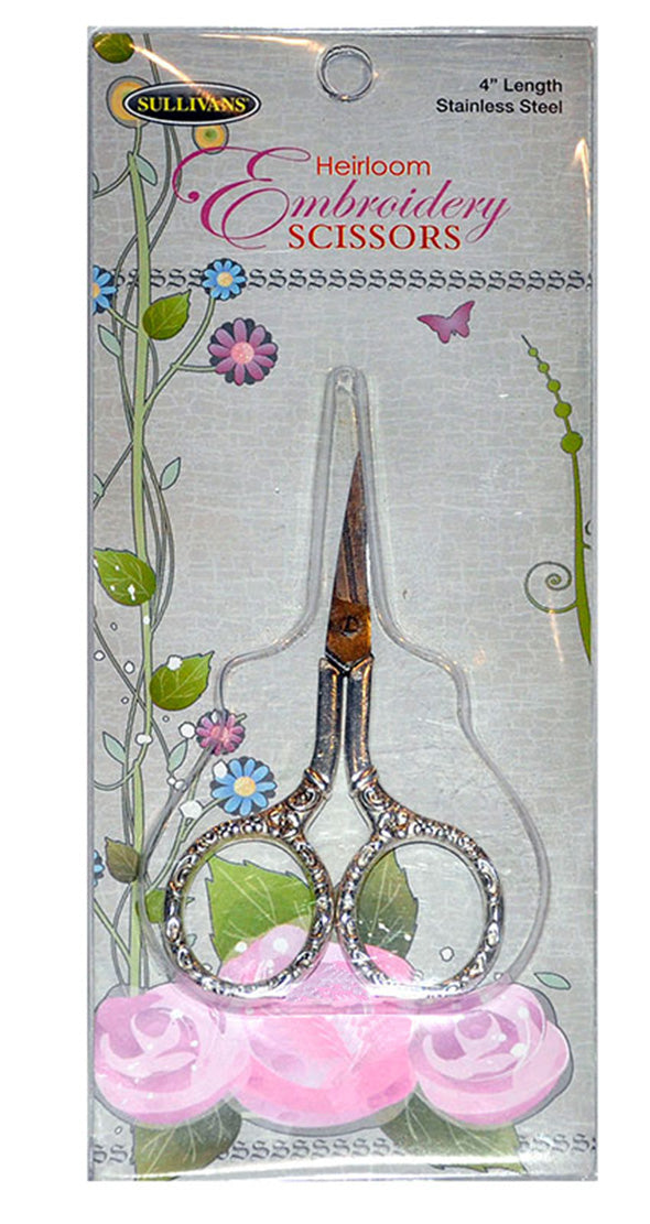 Gingher Gold Epaulet Embroidery Scissors — Material Goods