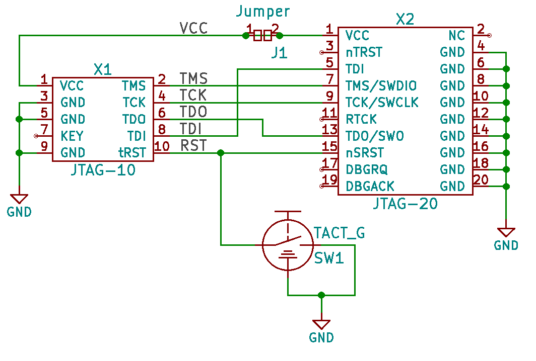 Jtag Connector 20 Pin Pinout Cable And Connector Diagrams Usb Serial ...