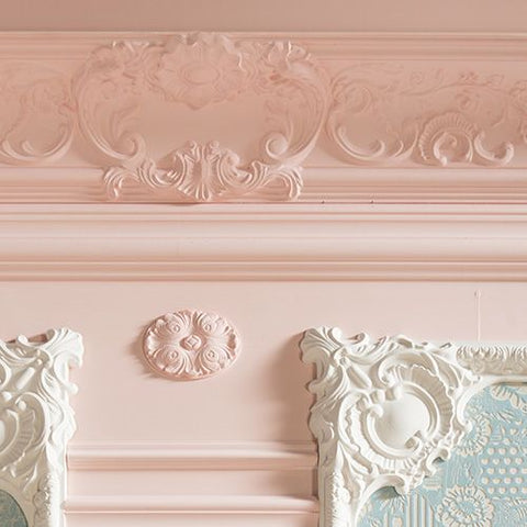Classic Baroque mouldings by The Library Ladder Company