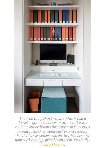 Home office spaces featured in Kitchens Bedrooms and Bathrooms magazine