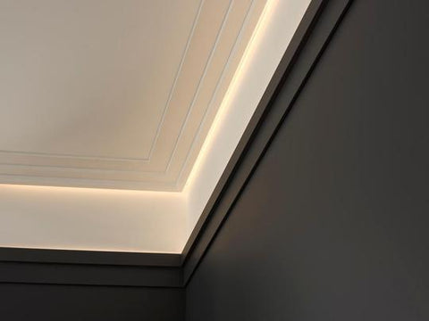 led cornice lighting from the library ladder company