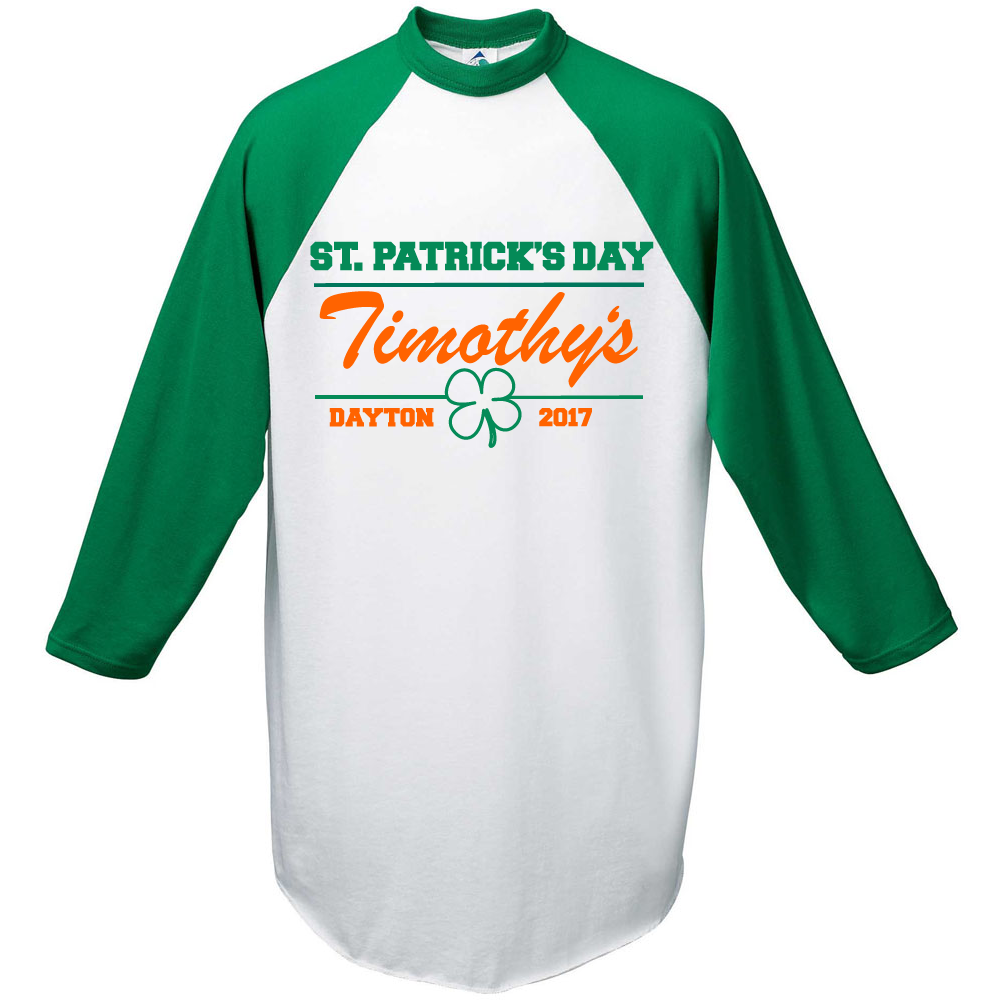 st patrick's day jersey