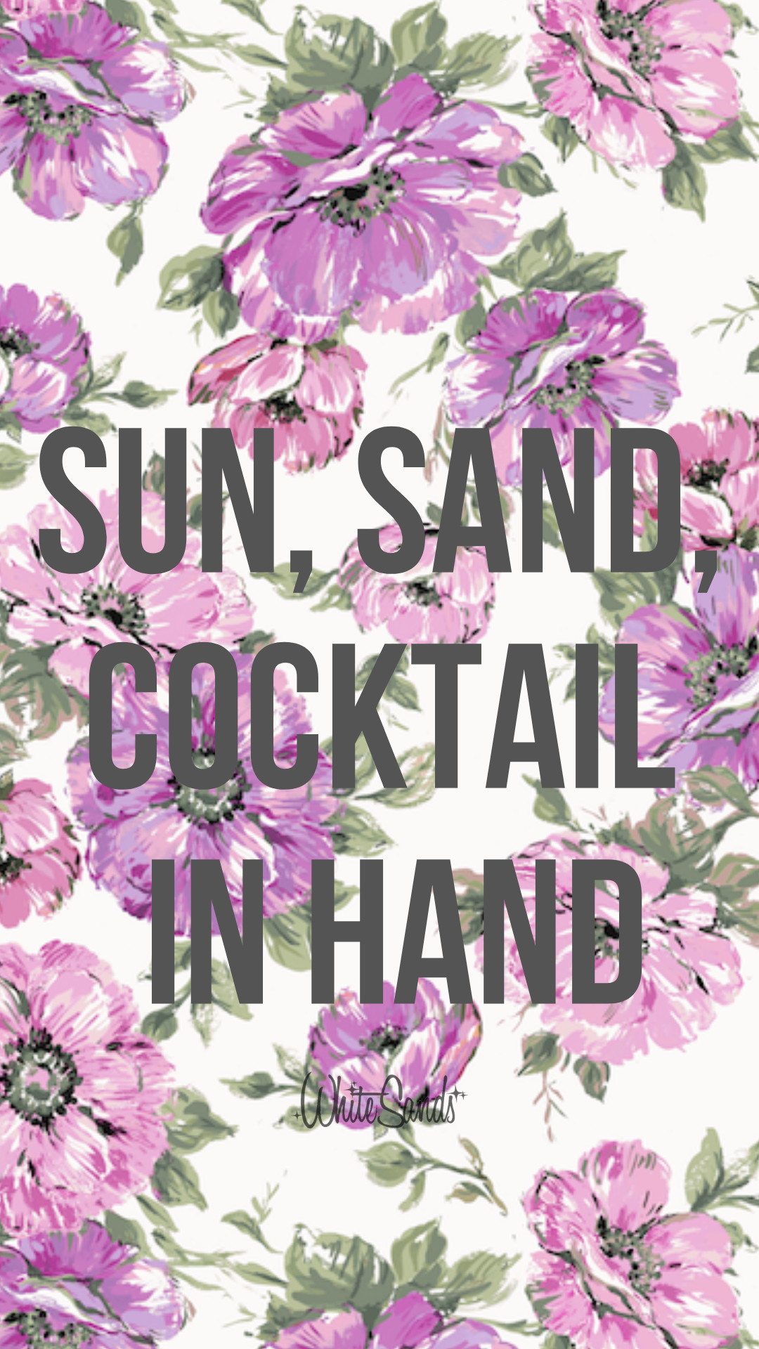 White Sands Swim iPhone wallpaper