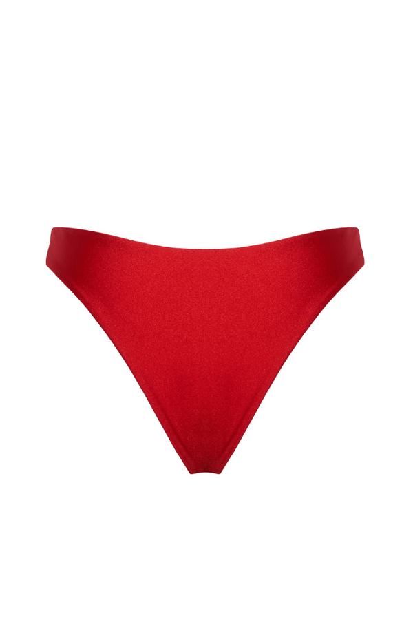 Bondi V Wire Bikini Top - Cherry