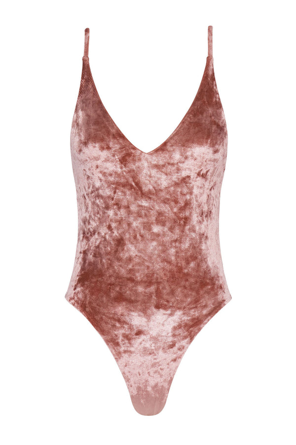 Airlie Thong One Piece - Shell Pink