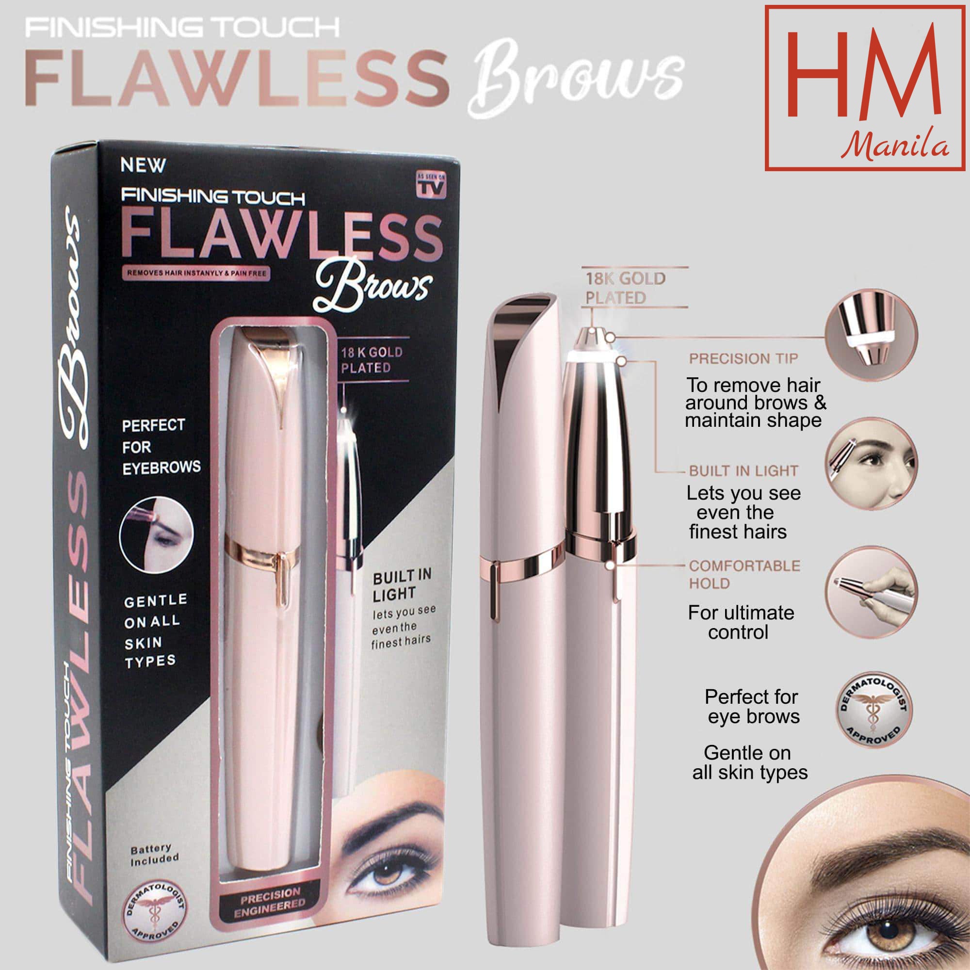 original flawless eyebrow trimmer