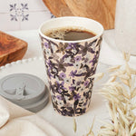 Lavender Florals Cafe Yo Cup | Bamboo Reusable Cup