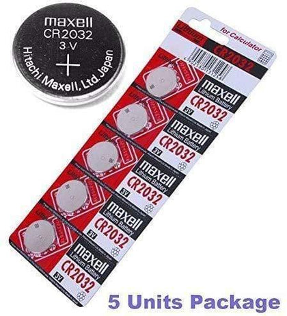 maxell CR2032 3V Lithium Battery 1PACK (5PC) Single Use Batteries 