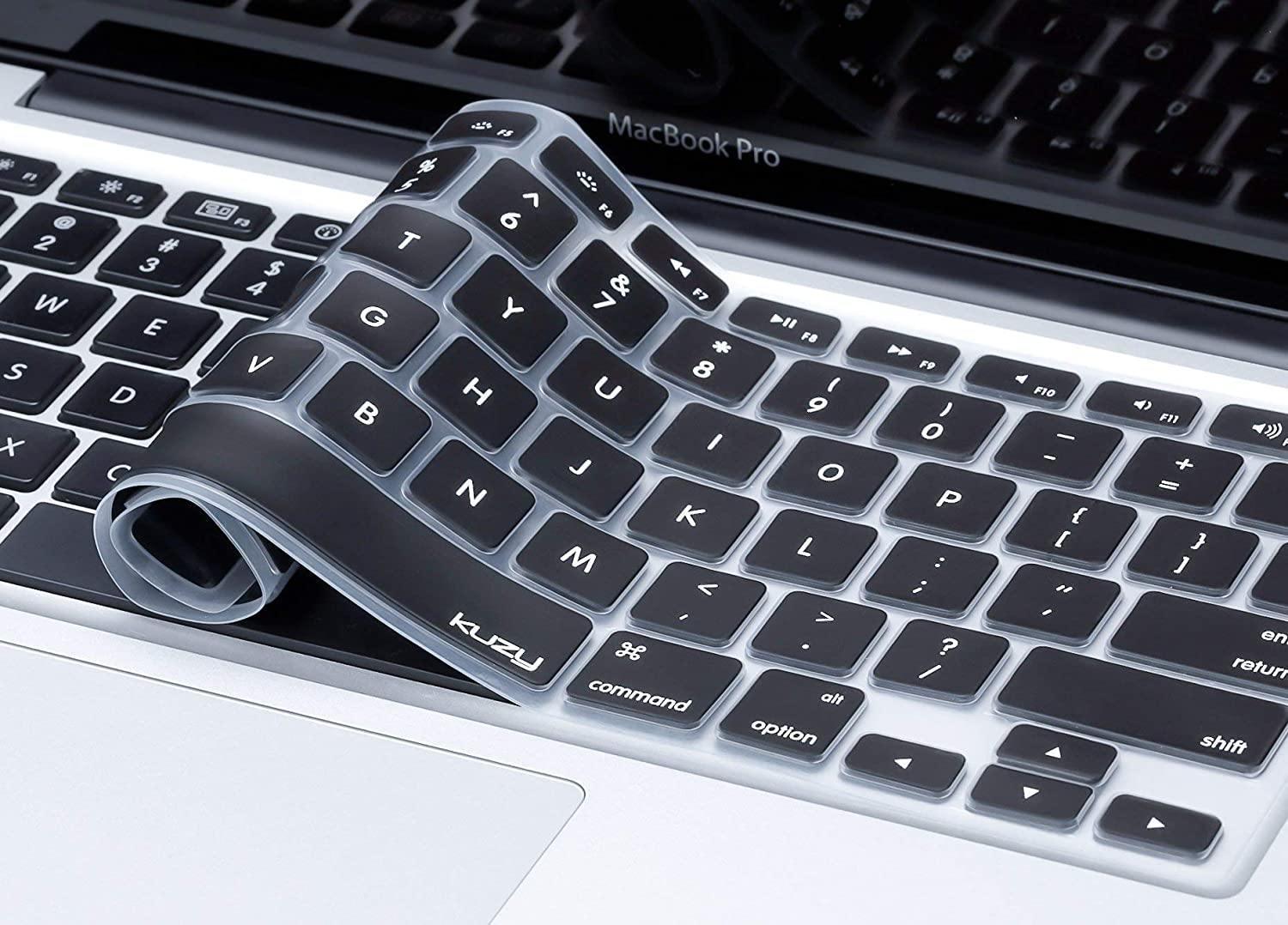 LogicSkin Crystal Line MacBook Unibody Cover, Keyboard Accessories, Clear  Keyboard Protection