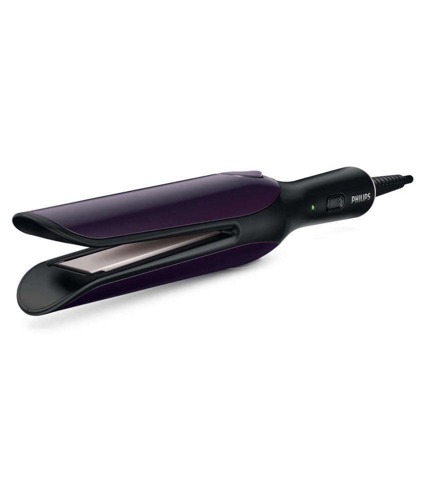 PHILIPS BHS39340 Straightener with SilkProtect Technology Straighten  curl suitable for all hair types Lavender  BHB86200 Hair Curler Black   Amazonin Beauty