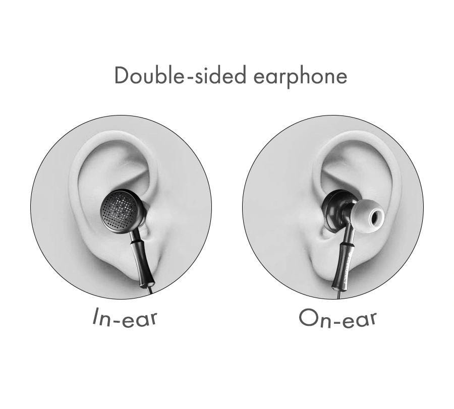 zebronics twin double sided earphones