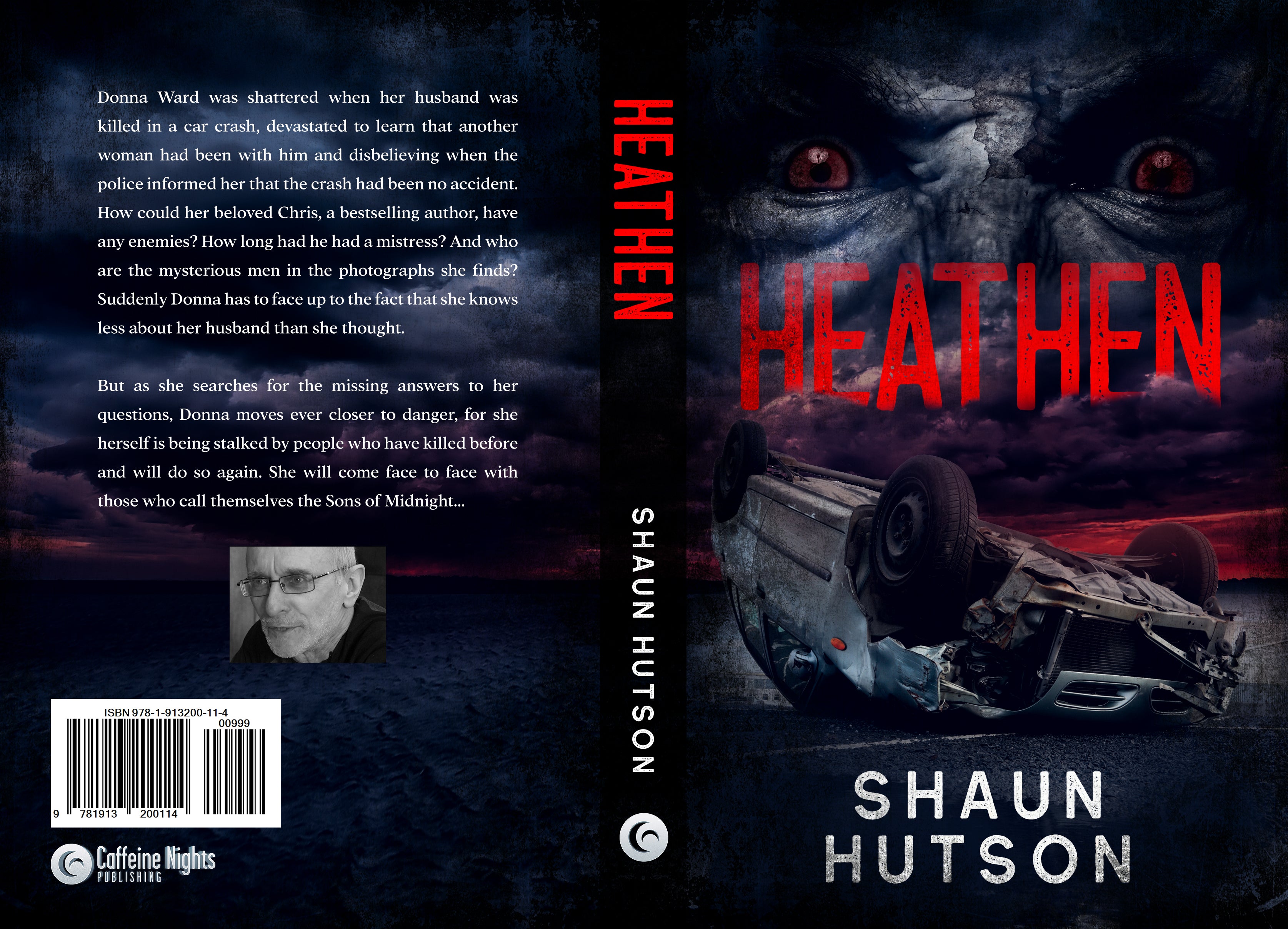 Heathen by horror noverlist, Shaun Hutson