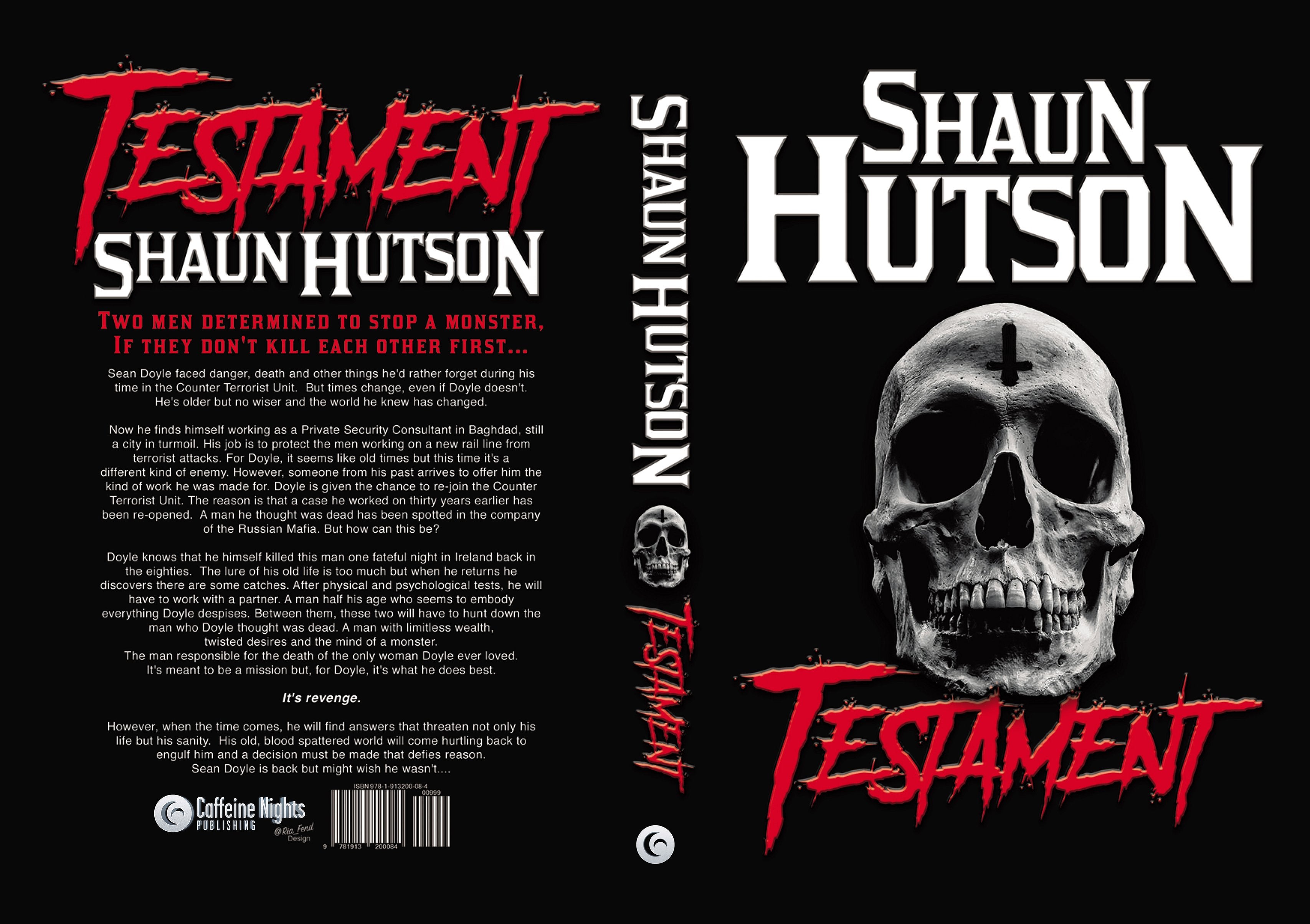 Horror novelist, Shaun Hutson's Testament