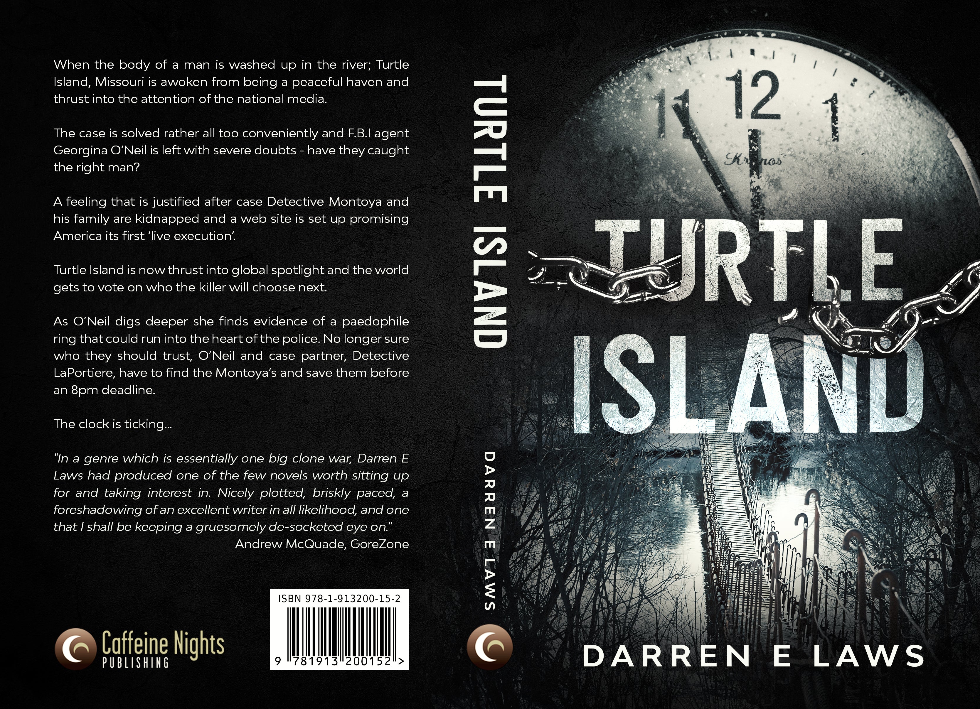 Crime horror thriller from Darren E Laws