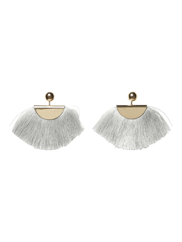 Vero Moda Tassel Earrings - Bright White – Clothes, Shoes & Accessories - Boutique Planet Bedford
