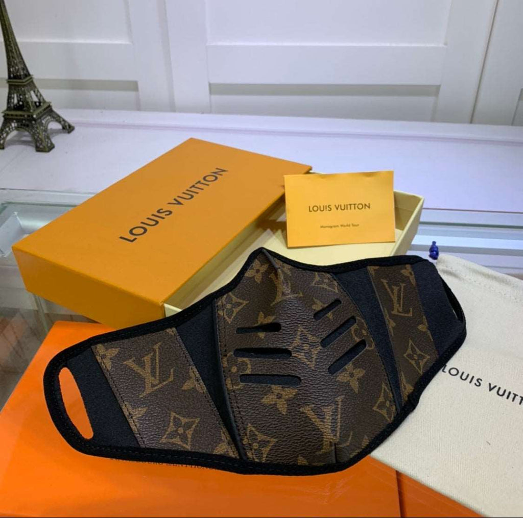 SNEAKERMASK Louis Vuitton Leather Mask